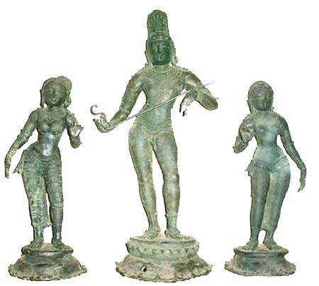 Krishna with Consorts