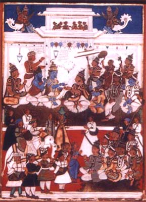 Coronation of Yudhishthira