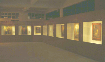 Raja Ravi Varma paintings - under Fibre Optic lighting - first of its kind in India