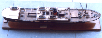 Top view of S.S.Irwin